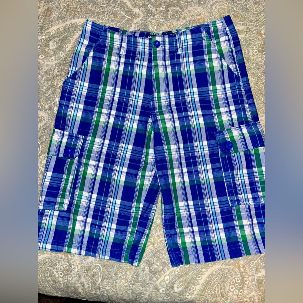 Southpole boys plaid‎ shorts 16